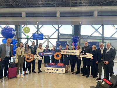 Η SKY express συνδέει τη Θεσσαλονίκη με το Ντίσελντορφ