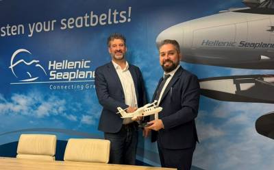 Hellenic Seaplanes – NOEMI: Συμφωνία έως 80 εκατ. ευρώ για την ανάπτυξη ηλεκτρικών υδροπλάνων στην Ελλάδα