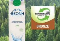Φυσικό Μεταλλικό Νερό ΘΕΟΝΗ: Διάκριση στα Environmental Αwards 2022 για τη χάρτινη συσκευασία του