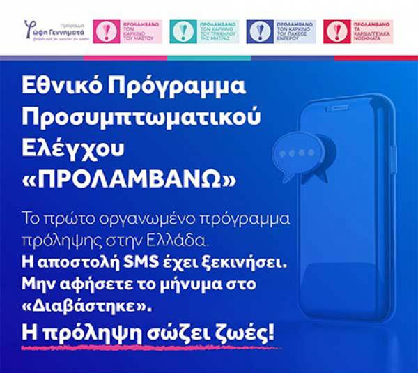 Πάνω από 4 εκατ. παραπεμπτικά σε μία εβδομάδα για τα προγράμματα πρόληψης