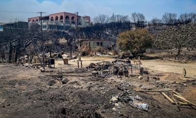 Παράταση φορολογικών υποχρεώσεων για τους πληγέντες από πυρκαγιές σε επιπλέον περιοχές της χώρας