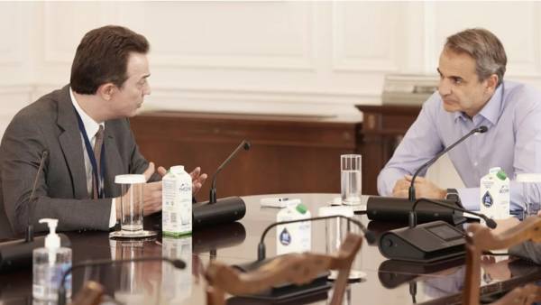 Συνάντηση Μητσοτάκη με τον CEO της Enagás με ατζέντα για νέες επενδύσεις