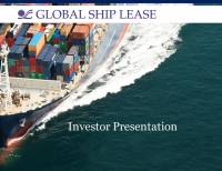 Global Ship Lease Announces First Quarter 2026 Earnings Release, Conference Call and Webcast