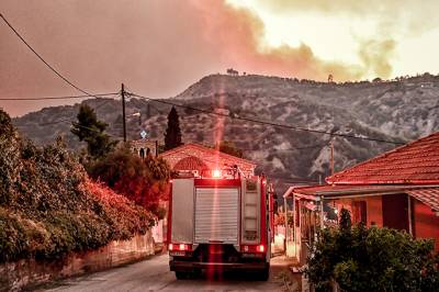 Μήνυμα του 112 για εκκένωση των οικισμών Λαγκαδαίικα, Σπαρτιναίικα, Πελλήνη και Άνω Καλλιθέα Ξυλοκάστρου