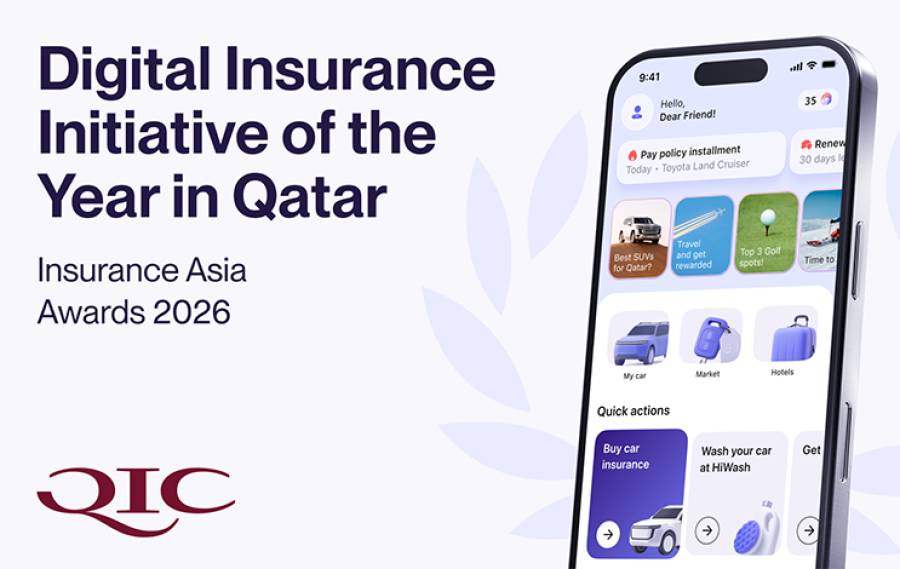 QIC’s Digital Ecosystem Named Initiative of the Year in Qatar at the Insurance Asia Awards