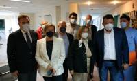 Επίσκεψη Μίνας Γκάγκα στο Νοσοκομείο Ρόδου «ΑΝΔΡΕΑΣ ΠΑΠΑΝΔΡΕΟΥ»