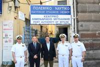Επίσκεψη Μιλτιάδη Βαρβιτσιώτη στη Λέσβο