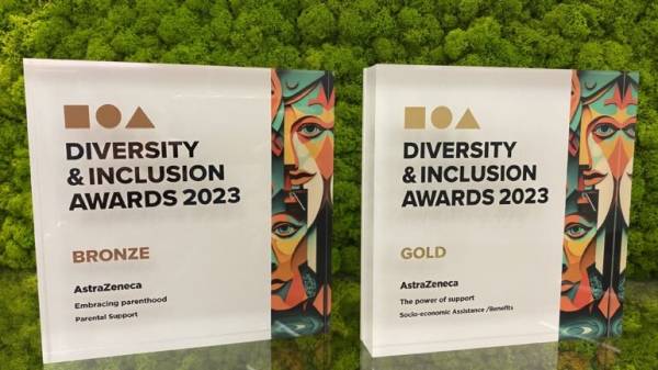 AstraZeneca: Διπλή βράβευση στα Diversity &amp; Inclusion Awards 2023