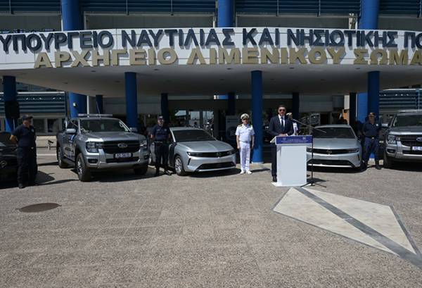 Β. Κικίλιας: «44 νέα οχήματα για το Λιμενικό – Η ενίσχυση του Λ.Σ. και η ασφάλεια του πολίτη είναι στον πυρήνα της πολιτικής μας»