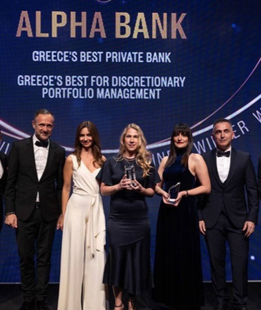 Alpha Bank: Διατηρεί την κορυφή στο Private Banking με νέες διεθνείς διακρίσεις