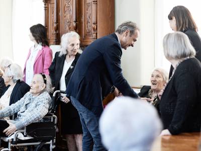 Κ. Μητσοτάκης από Γηροκομείο Αθηνών: «Στόχος μας να φιλοξενεί μελλοντικά 500 άτομα»