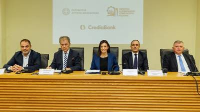 CrediaBank, Περιφέρεια &amp; Επιμελητήρια Δυτικής Μακεδονίας: Μνημόνιο Συνεργασίας για Βιώσιμη Επιχειρηματική Ανάπτυξη
