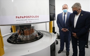 Εγκαινιάστηκε στο Νοσοκομείο «Μεταξά» το πρώτο μικρό κύκλοτρο -μηχανολογικός εξοπλισμός- για πρώτη φορά στην Ελλάδα