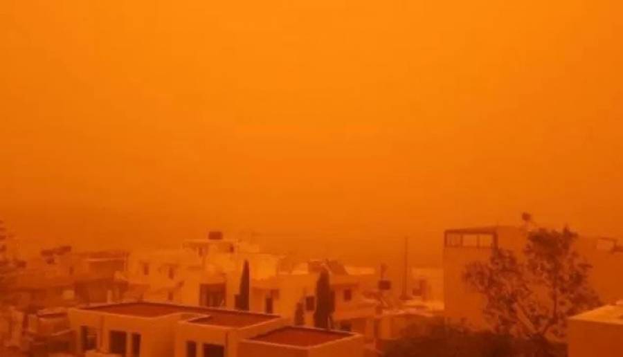 Αφρικανική σκόνη, υγρασία, λασποβροχές και 35άρια τις επόμενες ημέρες